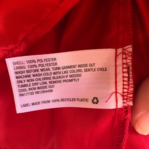 Christmas 🎄 Red Dress Shimmer 12 mo Toddler - Picture 6 of 7